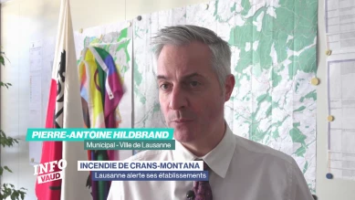 Incendie à Crans-Montana: Lausanne alerte ses établissements