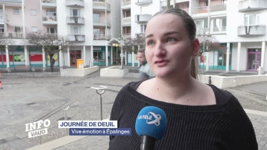Journée de deuil: vive émotion à Épalinges