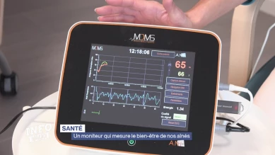 Un moniteur qui mesure le bien-être de nos aînés