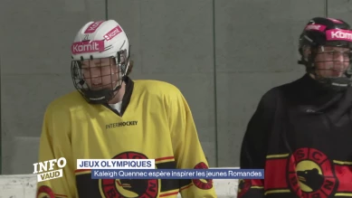 JO: Kaleigh Quennec espère inspirer les jeunes Romandes