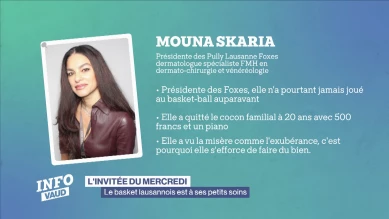 L'invitée du mercredi aux petits soins des Foxes