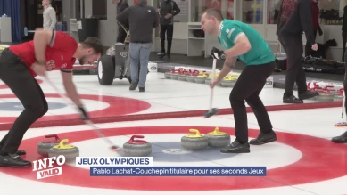 Pablo Lachat-Couchepin titulaire pour ses seconds Jeux