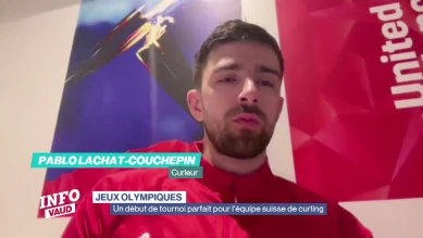 Pablo Lachat-Couchepin vit son rêve olympique