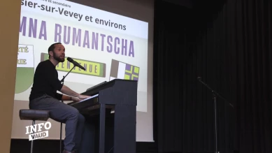 Le romanche sur les bancs de l'école vaudoise