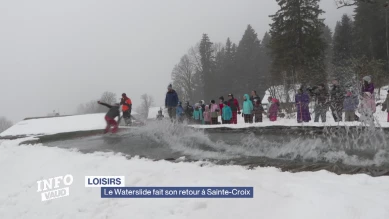 Le Waterslide fait son retour à Sainte-Croix