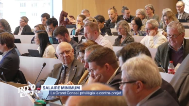 Salaire minimum: le Grand Conseil soutient le contre-projet