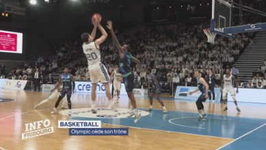 Fribourg Olympic cède son trône de champion suisse