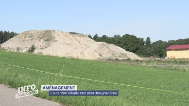 Le canton adapte son plan des gravières