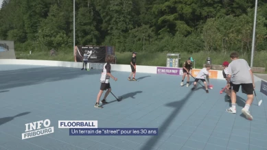 Du Street Floorball pour les 30 ans du UHC Gruyère