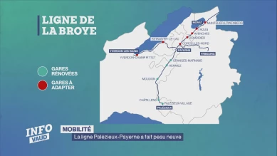 La ligne Palézieux-Payerne a fait peau neuve