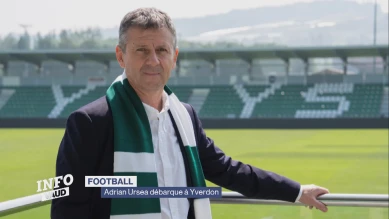Adrian Ursea débarque à Yverdon