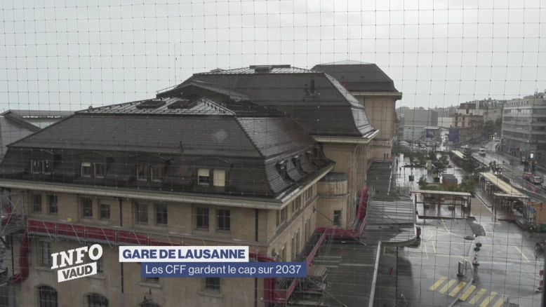 L'an 2037 toujours d'actualité pour la gare de Lausanne