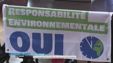 Du changement à la tête des Jeunes Verts suisses