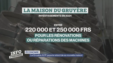 Le Gruyère AOP paye le retard de sa nouvelle maison