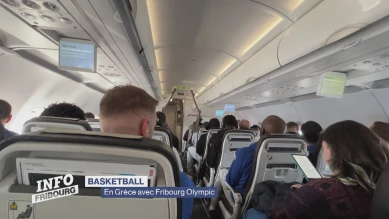 En Grèce avec Fribourg Olympic