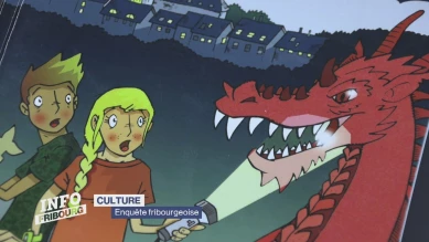 Un roman jeunesse en Basse-Ville de Fribourg