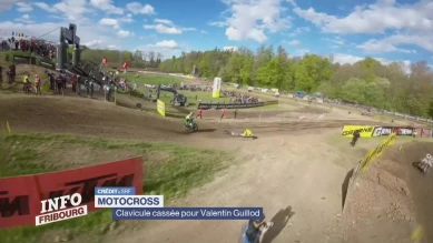 Clavicule cassée pour Valentin Guillod