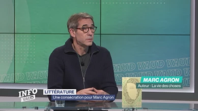 Marc Agron sacré Prix du livre de la Ville de Lausanne