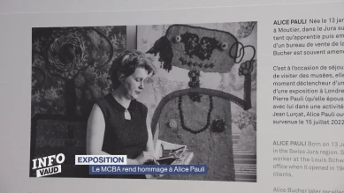 Le MCBA rend hommage à Alice Pauli