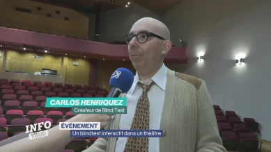 Un blind test interactif dans un théâtre à Cossonay