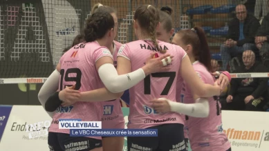Le VBC Cheseaux crée la sensation à Bâle