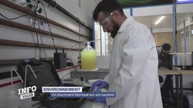 Un biociment fabriqué sur sol vaudois