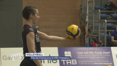 Pas de miracle pour le VBC Cheseaux