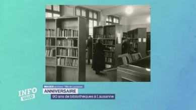 90 ans de bibliothèques à Lausanne
