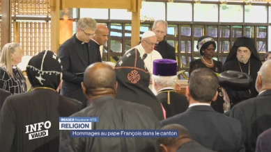 Hommages au pape François dans le canton