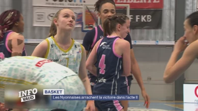 Les Nyon Basket Féminin arrache la victoire dans l'acte II