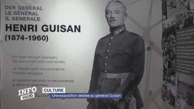 Lumière sur le général Guisan à Morges