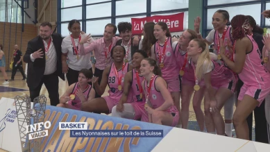 Le Nyon Basket Féminin sur le toit de la Suisse