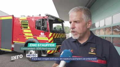 Face aux orages estivaux, les sapeurs-pompiers se préparent