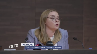 Fin du suspense, Valérie Dittli est candidate