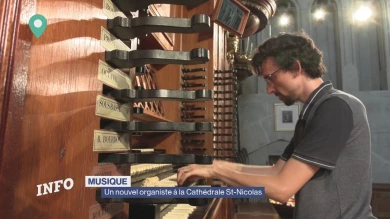 Un nouvel organiste à la Cathédrale St-Nicolas