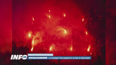 Le transport des supporters en bus en discussion