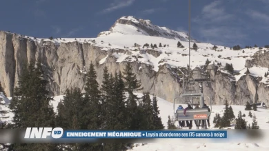 Leysin abandonne ses 175 canons à neige