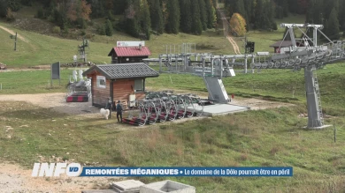 Le domaine skiable de la Dôle en péril?