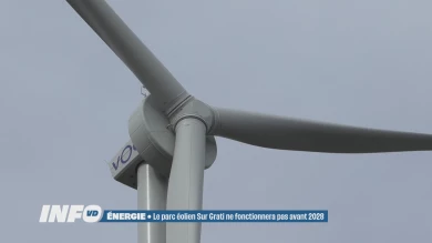 Le parc éolien Sur Grati ne fonctionnera pas avant 2028
