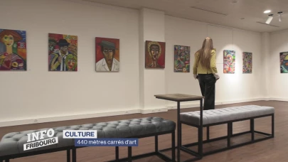 440 mètres carrés d'art