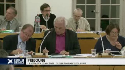 Ville de Fribourg : la retraite à 63 ans