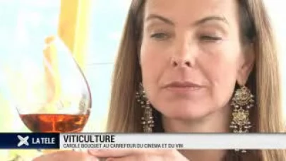 Carole Bouquet au carrefour du cinéma et du vin
