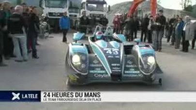 24H du Mans: le team fribourgeois déjà en place