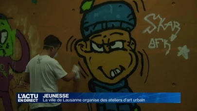 La ville de Lausanne organise des ateliers d'art urbain