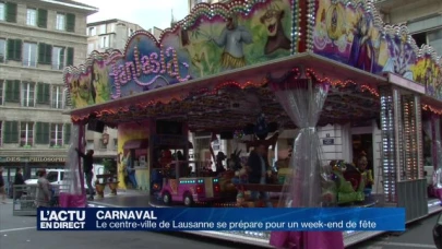 Coup d'envoi du 31ème Carnaval de Lausanne