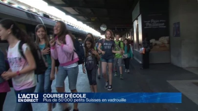 Plus de 50'000 écoliers suisses en vadrouille