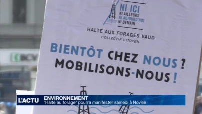 "Halte aux forages" pourra manifester samedi à Noville