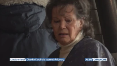 Claudia Cardinale tourne à Fribourg