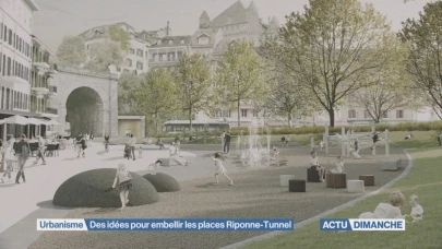 Des idées pour embellir les places Riponne-Tunnel