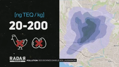 Lausanne: premier diagnostic sur la pollution aux dioxines